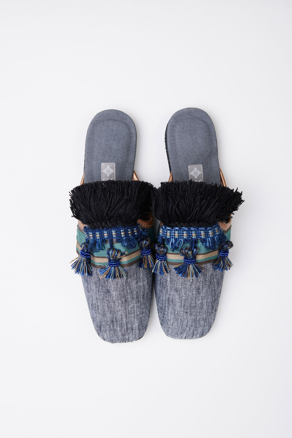 Slippers de Luxe handmade Veve Gr. 36