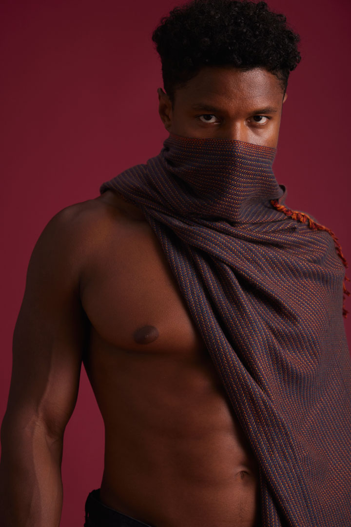 Cashmere Schal Visva woodmossy