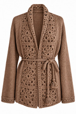 Jacke CAMILA aus 100& VvE Babycamel handgefertigt
