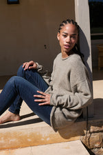 Pullover AMRAA aus 100 % VvE Blue Yak