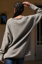 Pullover AMRAA aus 100 % VvE Blue Yak