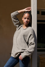 Pullover AMRAA aus 100 % VvE Blue Yak