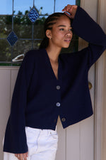 Cashmere Cardigan Lovely navy