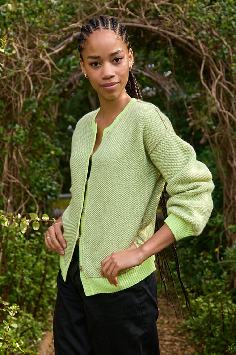 HONEY jacket made from 100% VvE cashmere – reversible
