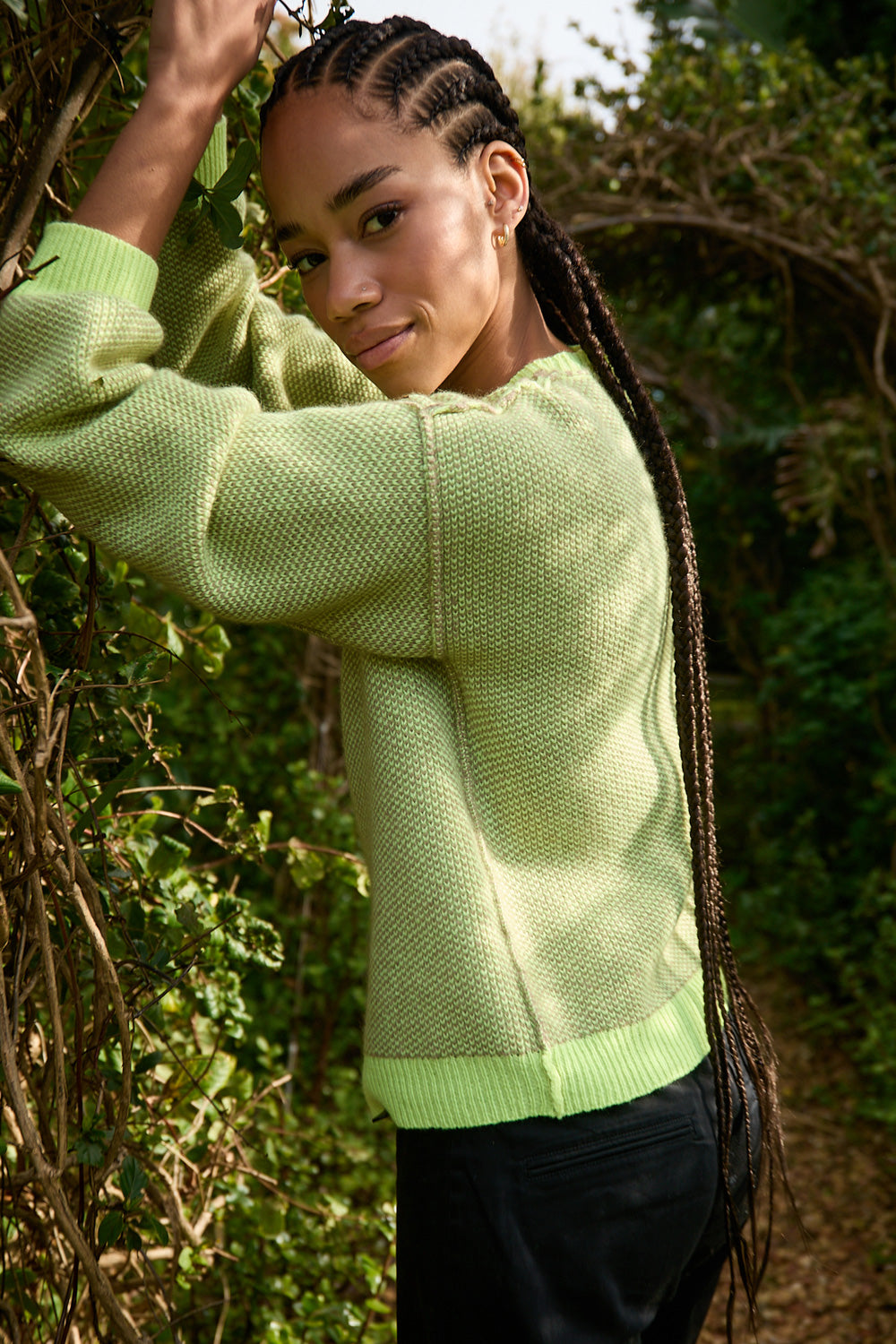 HONEY jacket made from 100% VvE cashmere – reversible