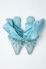 Natli Slipper Damen elegant Damenslipper Pantoletten Damen elegante Hausschuhe Damen Verena von Eschenbach