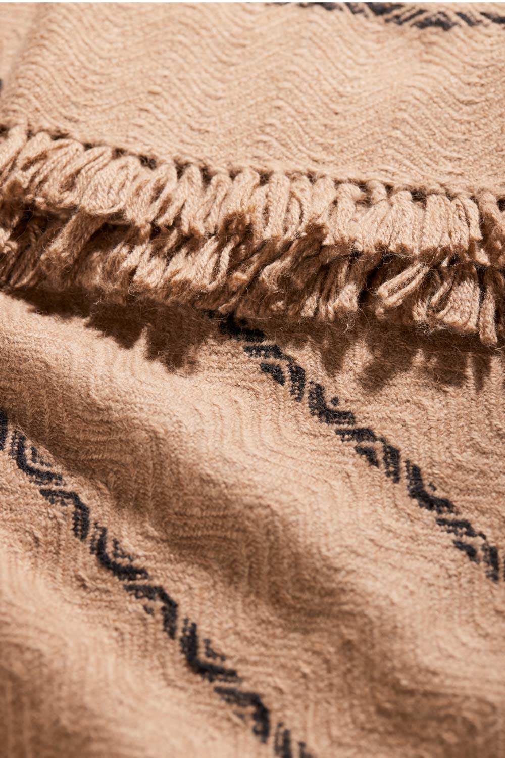 Babycamel blanket Jagat natural camel black