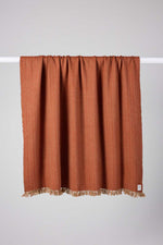 Babycamel Decke Jagat naturcamel kupferorange