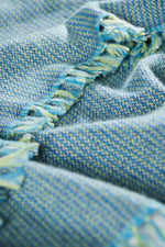 Cashmere scarf Visva ocean blue