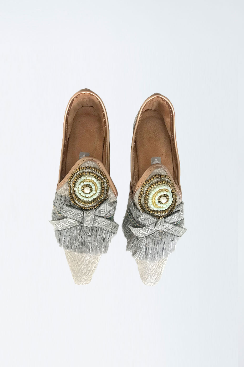 Slippers de luxe handmade Adanna Gr. 39