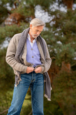 Cashmere vest Comfy cosmic sky 