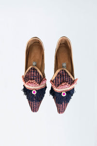 Slippers de luxe handmade Chidinma Gr. 40