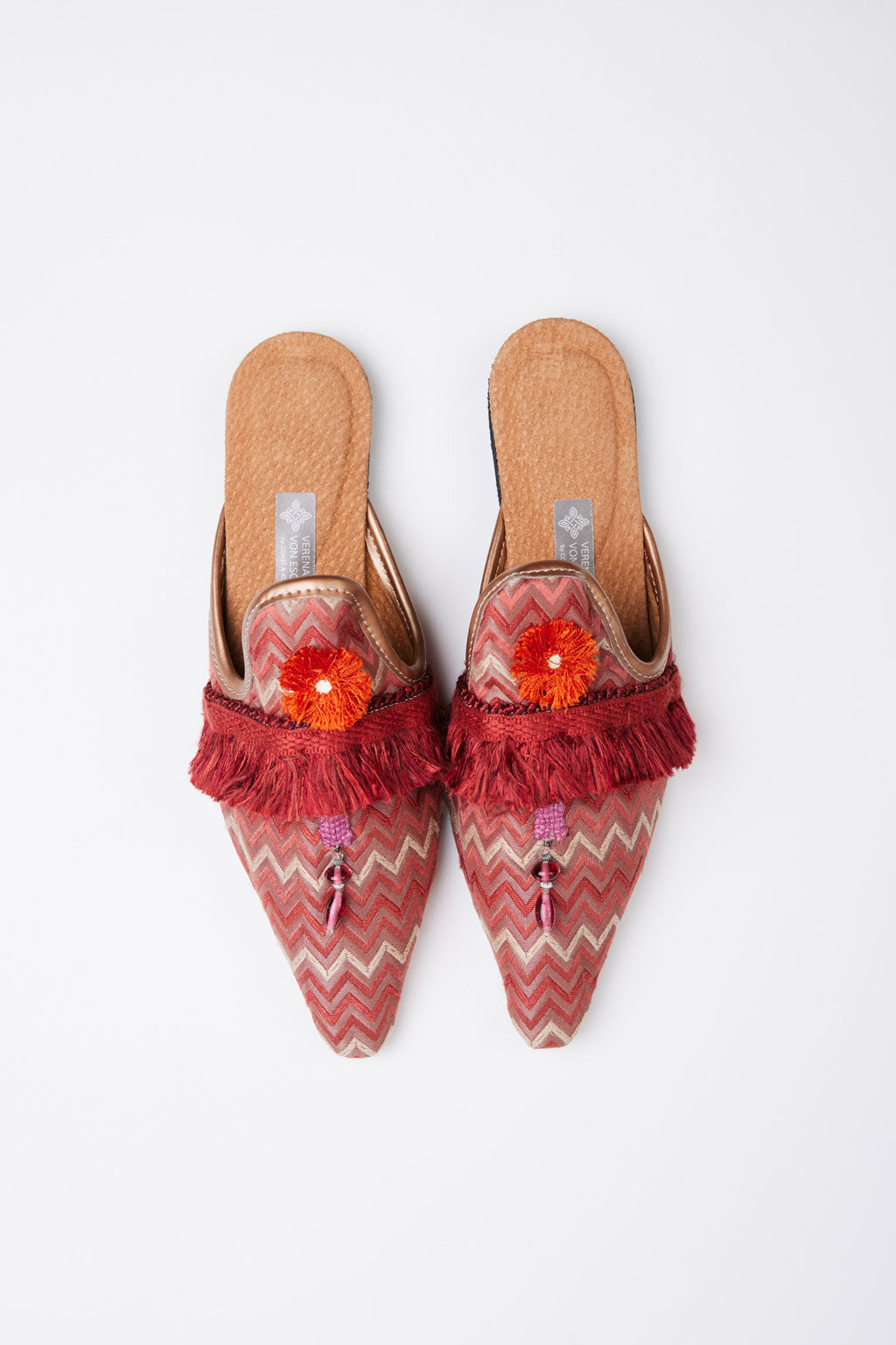 Slippers de luxe handmade Delali Gr. 39