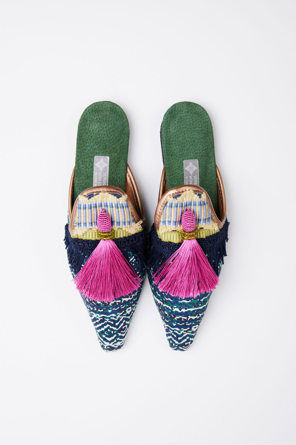 Slippers de luxe handmade Emefa Gr. 36