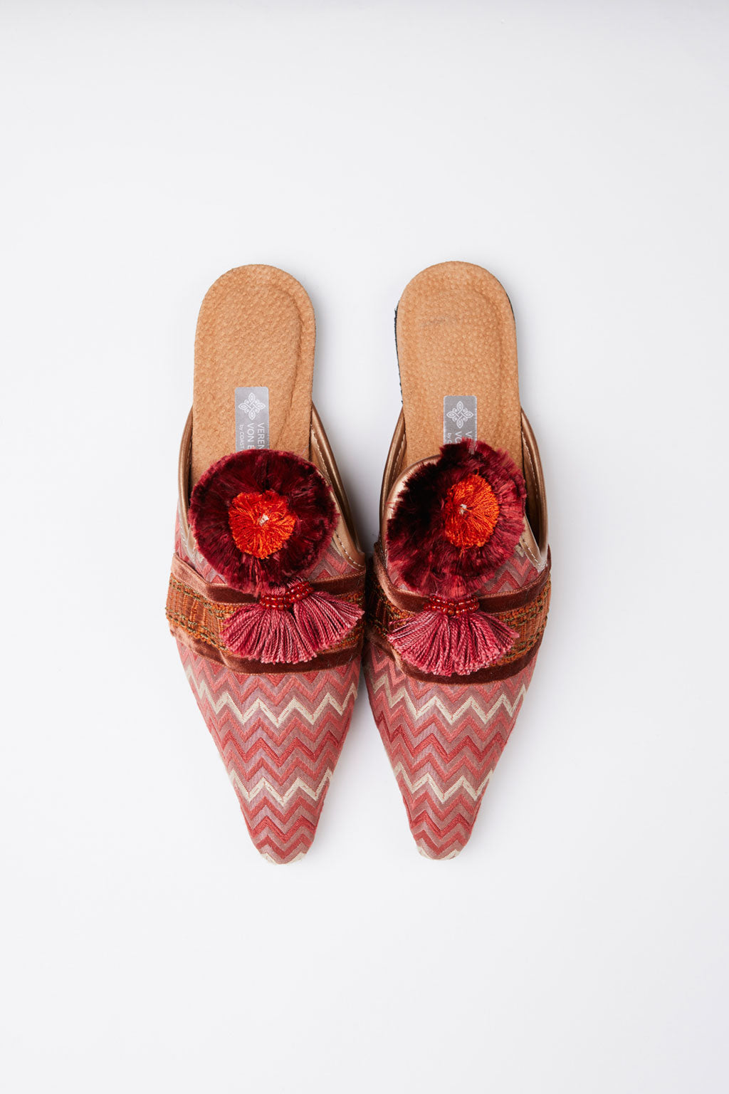 Slippers de luxe handmade Fayola Gr. 38