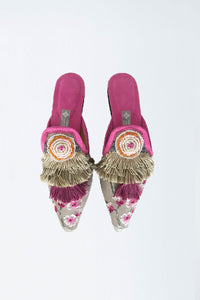 Slippers de luxe handmade Kenya Gr. 41