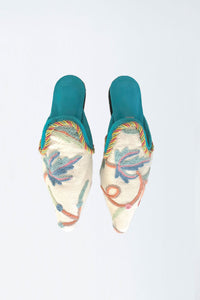 Slippers de luxe handmade Kimya Gr. 39