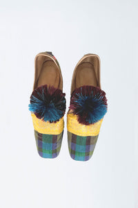 Slippers de luxe handmade Makena Gr. 40