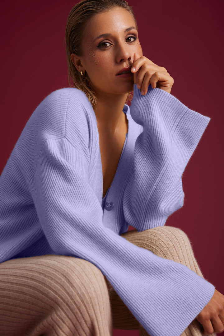 Cashmere Cardigan Lovely cosmic sky