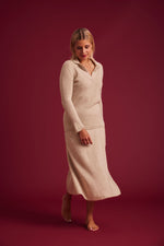 Cashmere Skirt Trendy natural cream