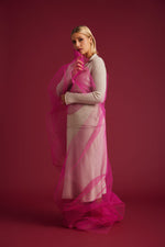 Cashmere Skirt Trendy natural cream