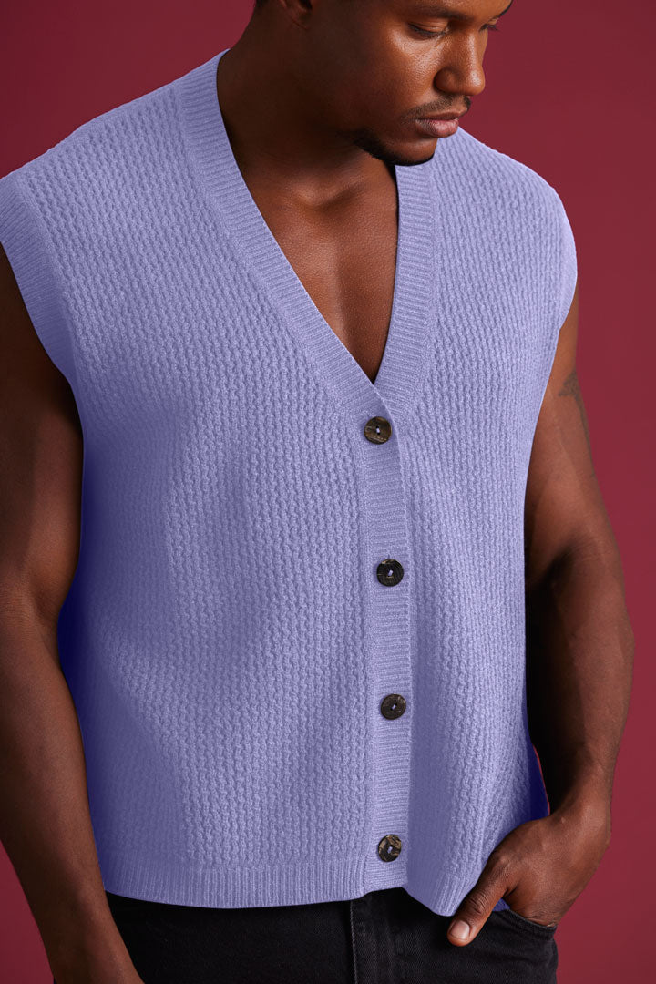 Cashmere vest Comfy cosmic sky 