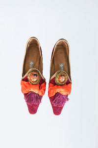 Slippers de luxe handmade Shahina Gr. 40