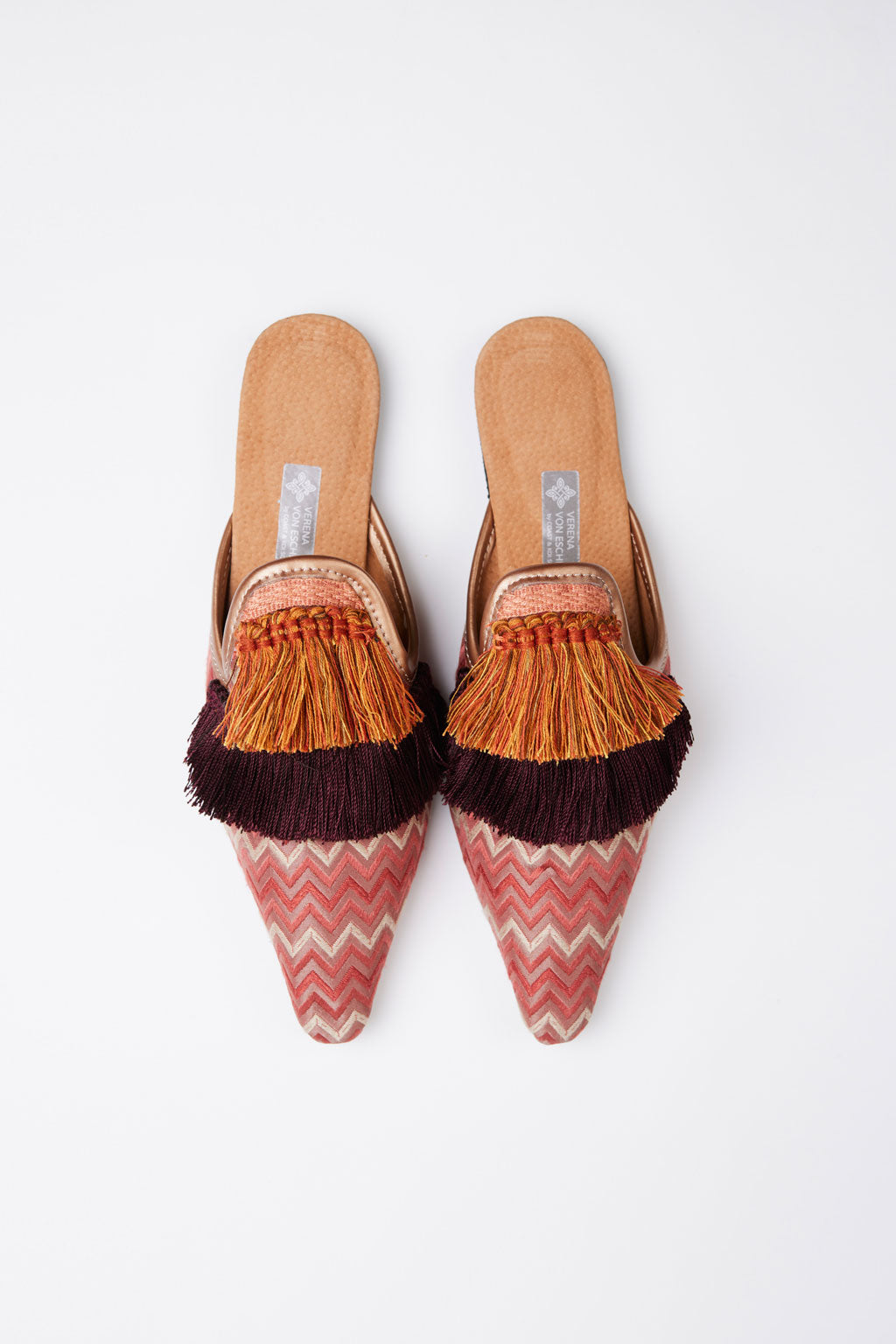 Slippers de luxe handmade Anele Gr. 41