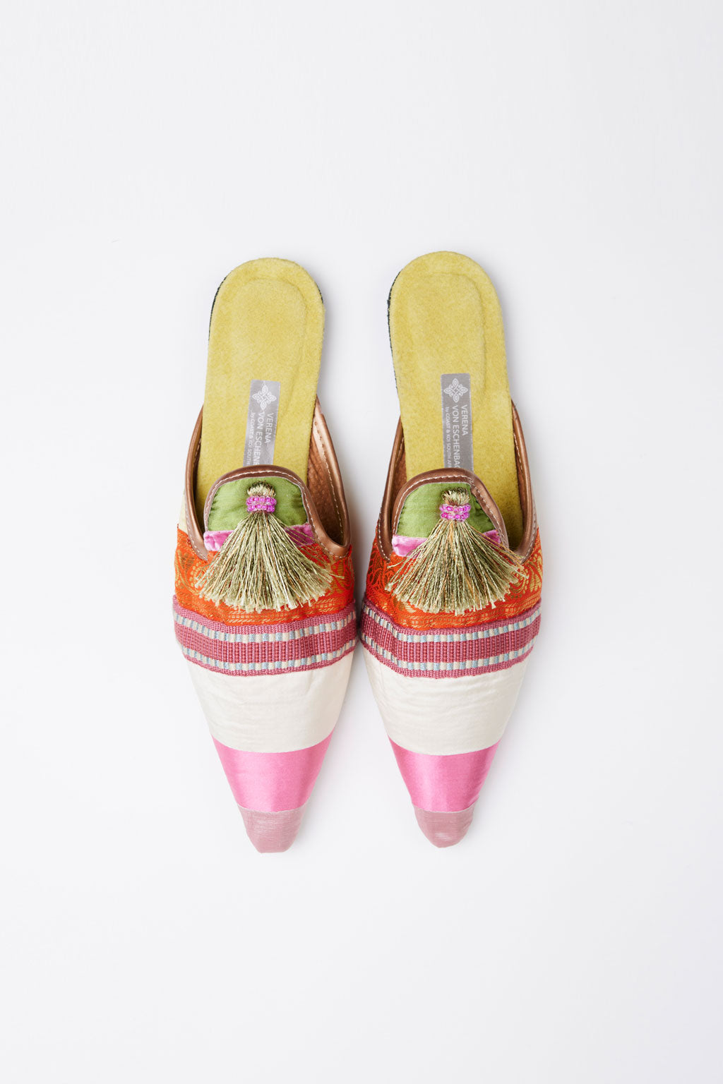 Slippers de luxe handmade Bia Gr. 42