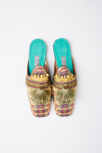 Slippers de luxe handmade Elinam Gr. 39