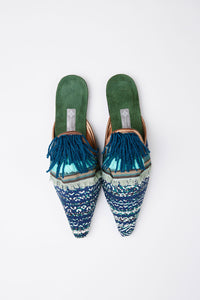 Slippers de luxe handmade Kiana Gr. 40