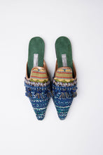 Load image into Gallery viewer, Slippers de luxe handmade Luela Gr. 41
