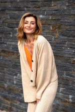 Cashmere top Twinka fruity orange