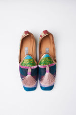Slippers de luxe handmade Tani size. 38/39