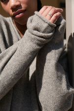 Sweater AMRAA made from 100% VvE Blue Yak 