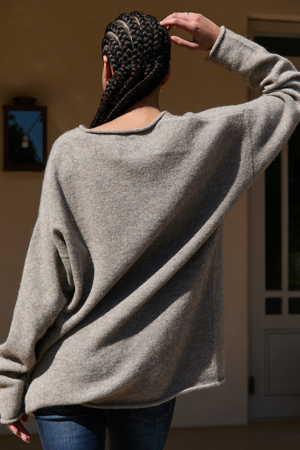 Sweater AMRAA made from 100% VvE Blue Yak 
