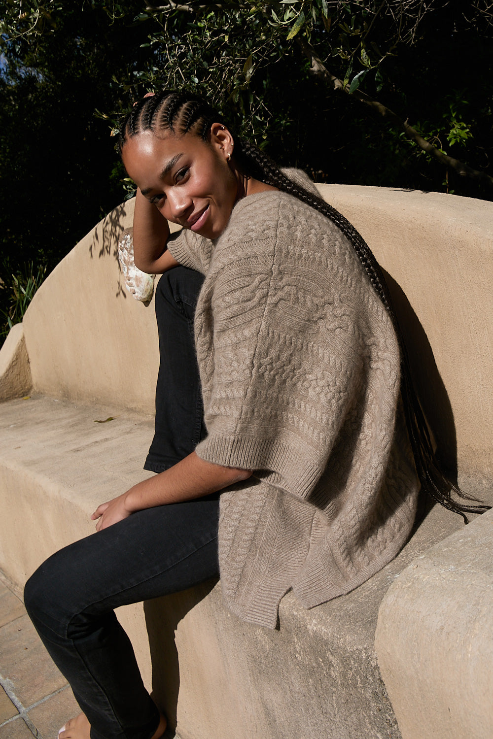 Cape TINA made from 100% VvE cashmere