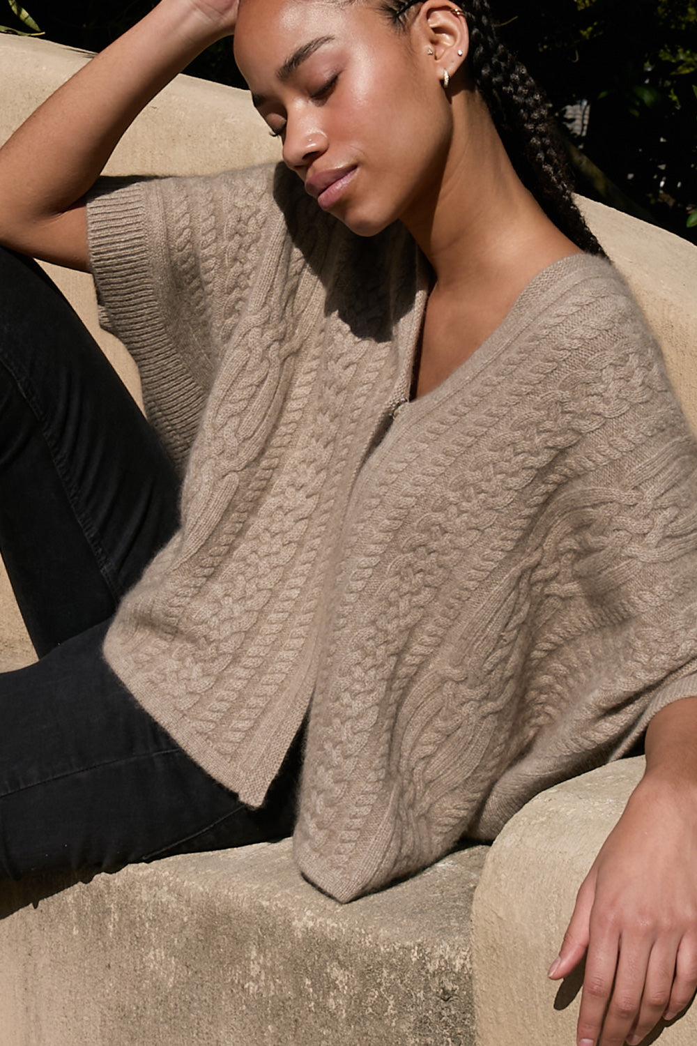 Cape TINA made from 100% VvE cashmere