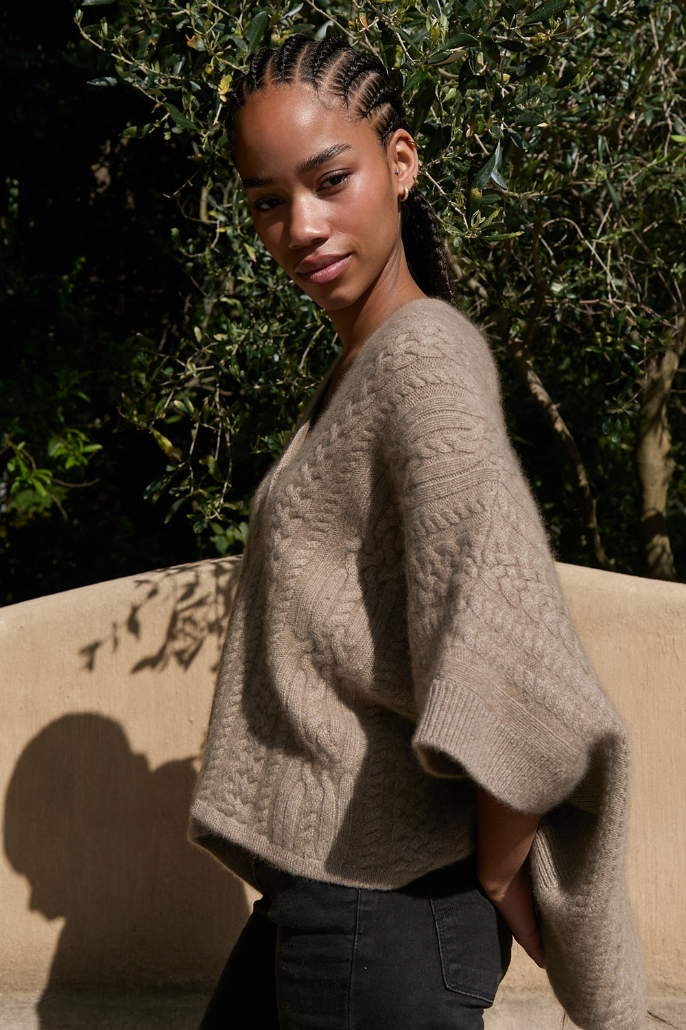 Cape TINA made from 100% VvE cashmere