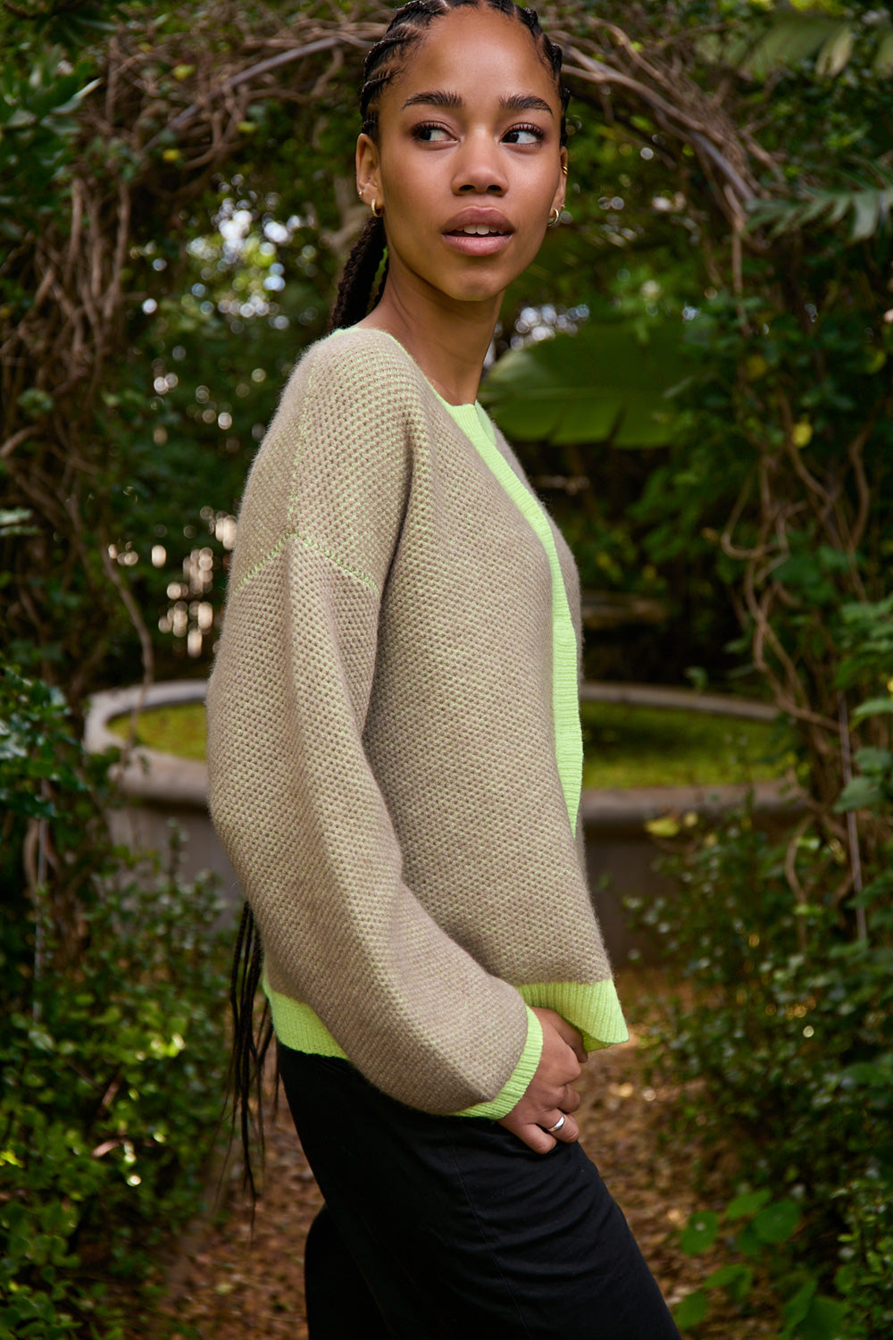 Jacke HONEY aus 100 % VvE Cashmere – Wendbar