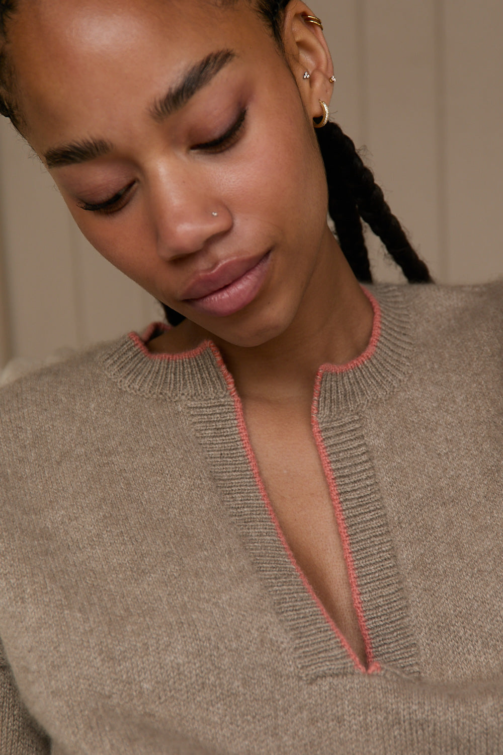 EVA sweater made from 100% VvE cashmere