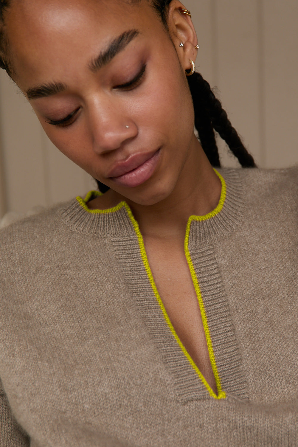 EVA sweater made from 100% VvE cashmere
