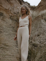 Cashmere top Twinka natural cream 