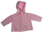 Cashmere Baby Kapuzenjacke Ebru blütenrosa - Verena von Eschenbach 