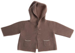 Cashmere Baby Kapuzenjacke Ebru rosé - Verena von Eschenbach 