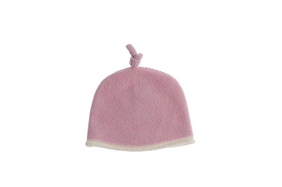 Cashmere Baby Mütze Khulan blütenrosa - Verena von Eschenbach 
