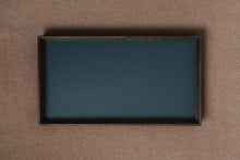 Load image into Gallery viewer, Tablett  in Holz mit farbigem Linoleum 20 x 36 cm - Verena von Eschenbach 
