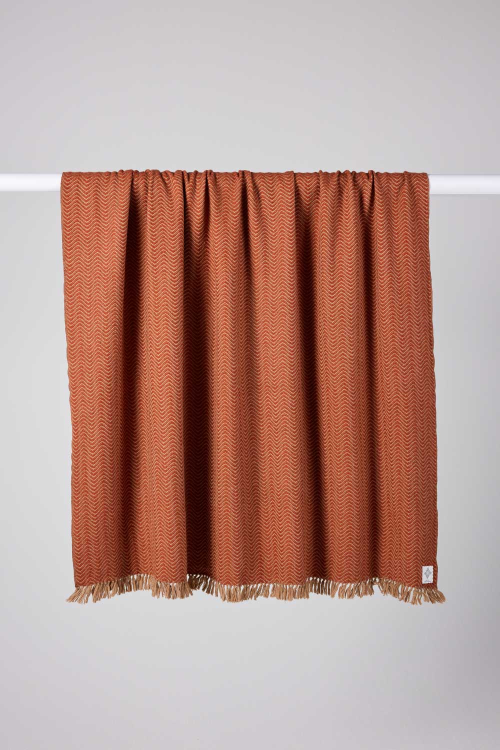 Babycamel blanket Jagat natural camel copper orange