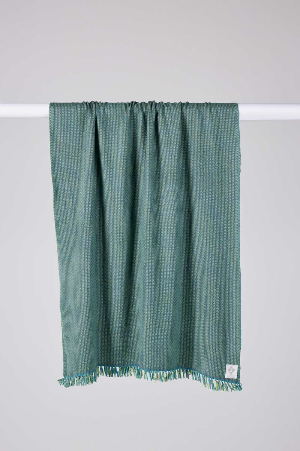 Cashmere scarf Visva morning blue