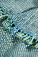 Cashmere scarf Visva morning blue